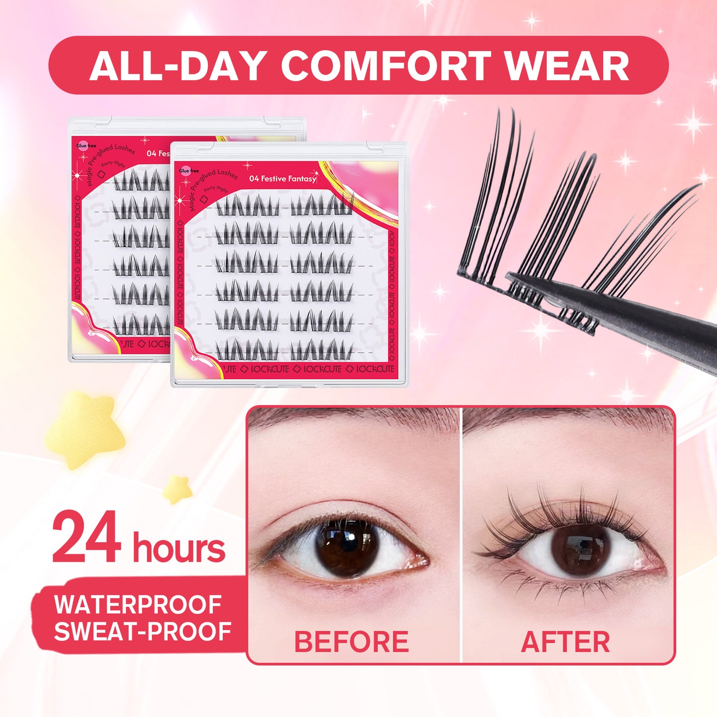 Party Night Magic Pre-glued Lashes - 05 Holiday Halo