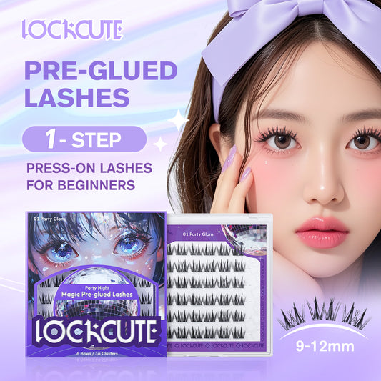 Party Night Magic Pre-glued Lashes -01 Party Glam