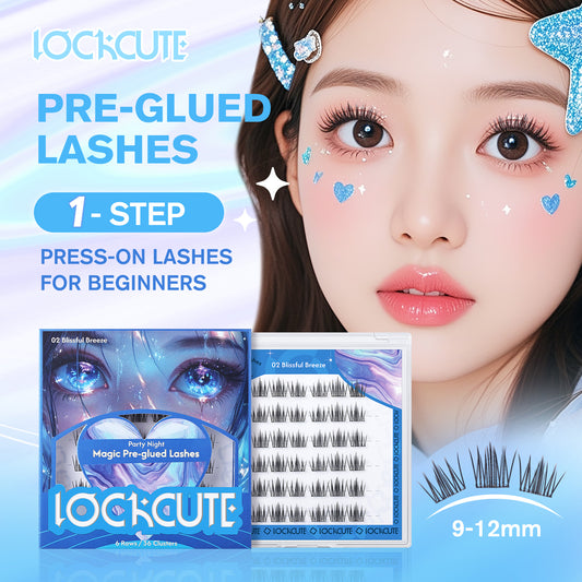 Party Night Magic Pre-glued Lashes - 02 Blissful Breeze