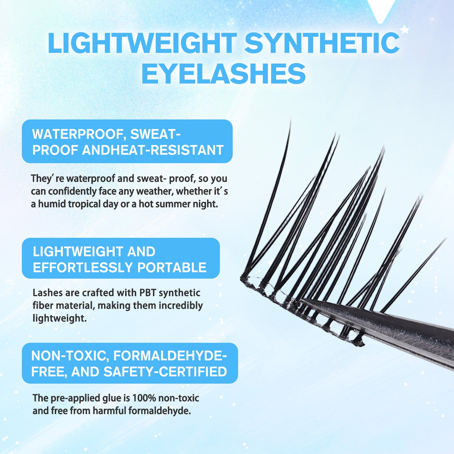 Party Night Magic Pre-glued Lashes - 02 Blissful Breeze