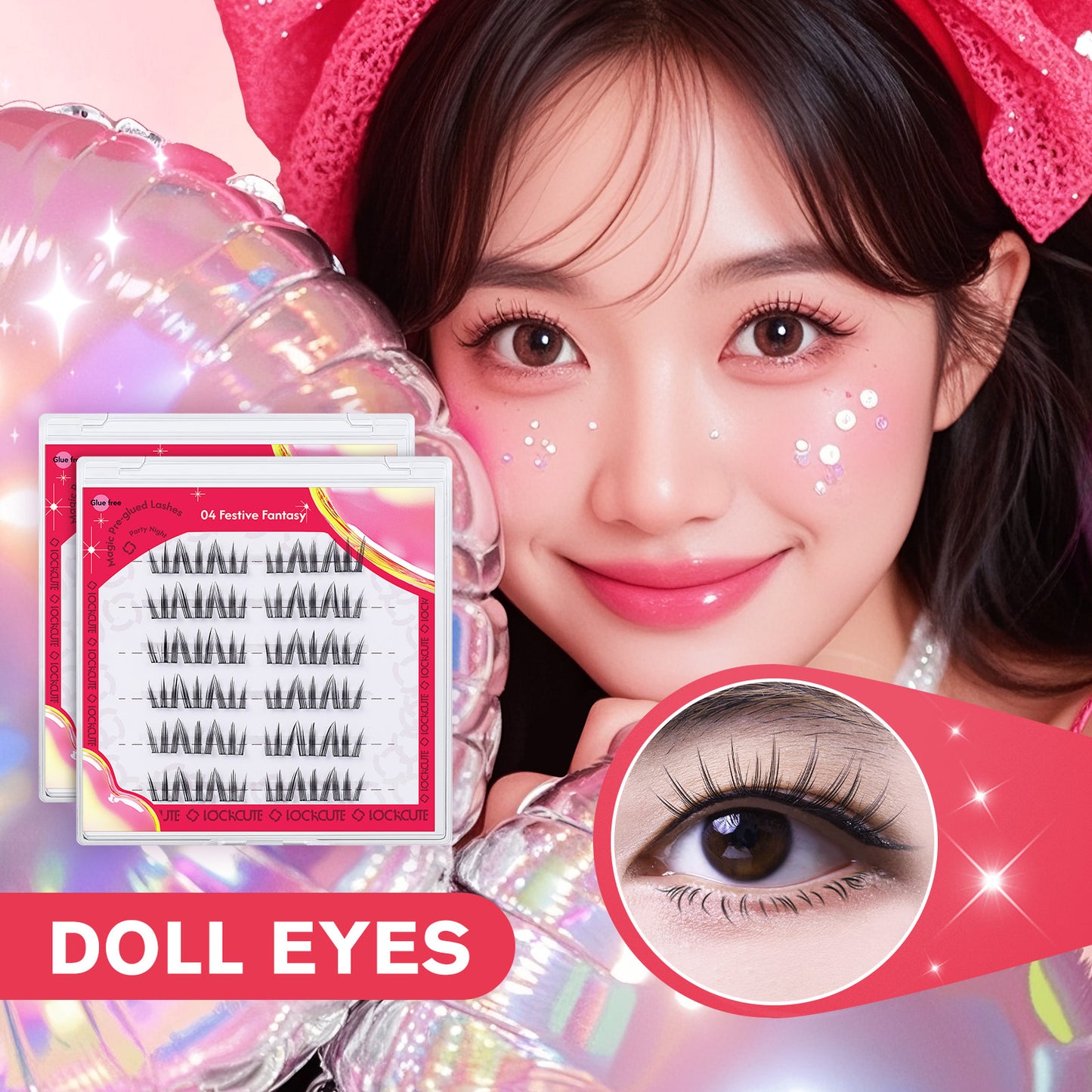 Party Night Magic Pre-glued Lashes - 05 Holiday Halo