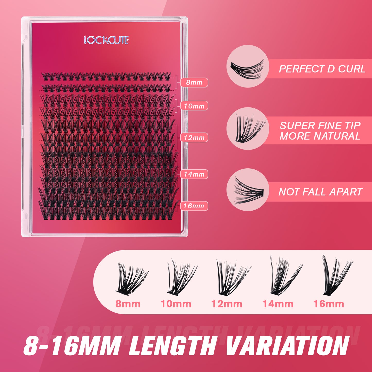 Lash Extension Kit|02 Beach Babe Volumes