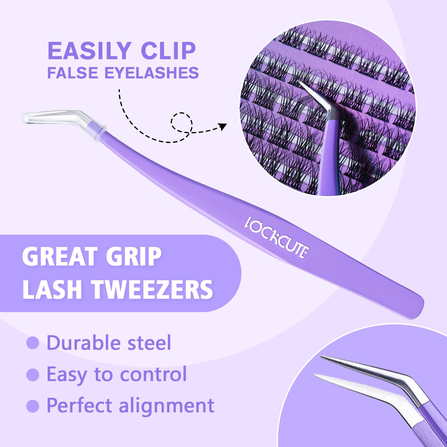 EYELASH TWEEZERS