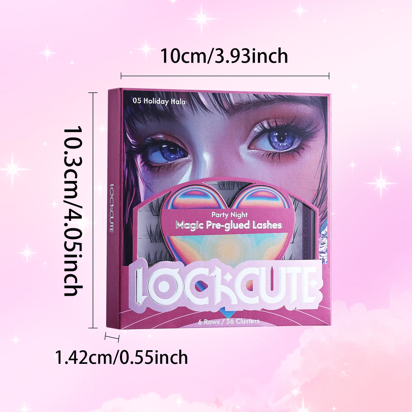 Party Night Magic Pre-glued Lashes - 04Festive Fantasy