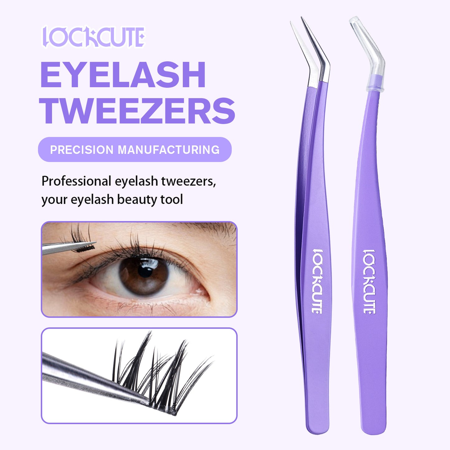 EYELASH TWEEZERS