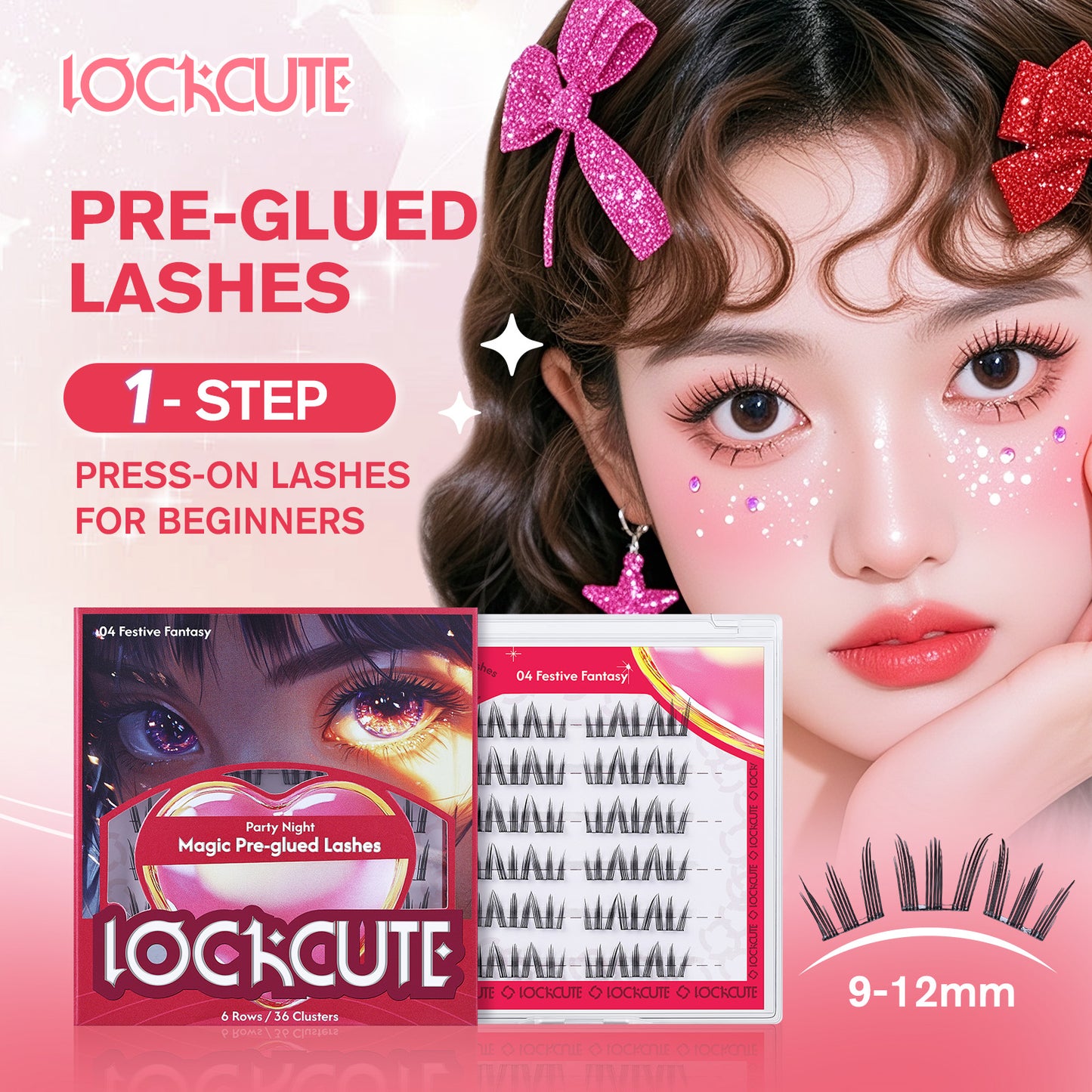 Party Night Magic Pre-glued Lashes - 05 Holiday Halo