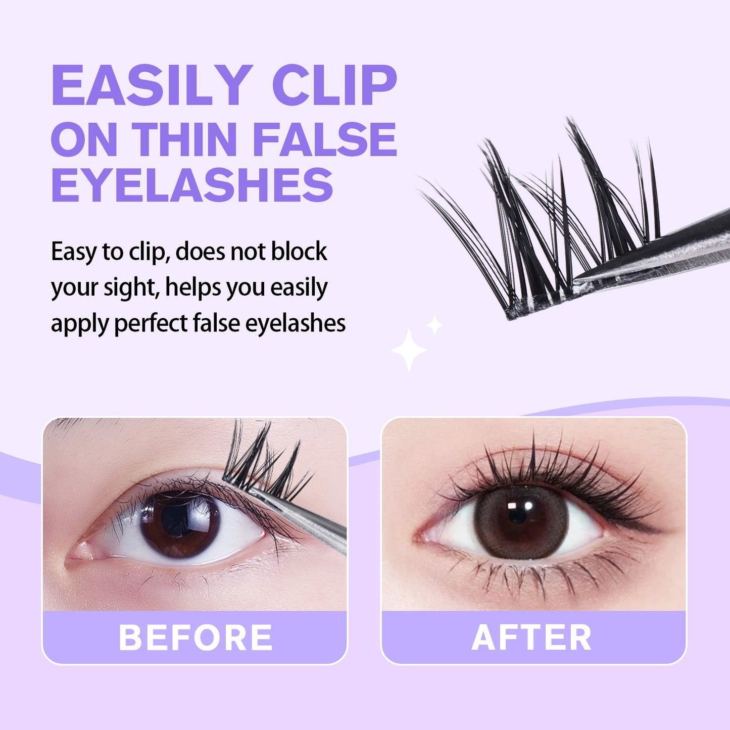 EYELASH TWEEZERS
