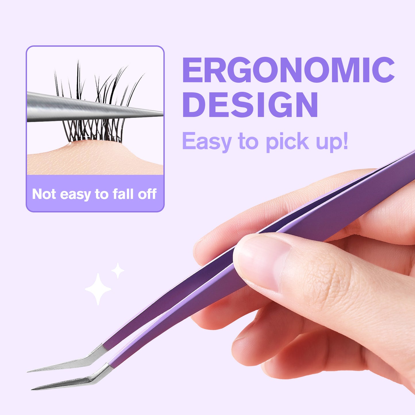 EYELASH TWEEZERS