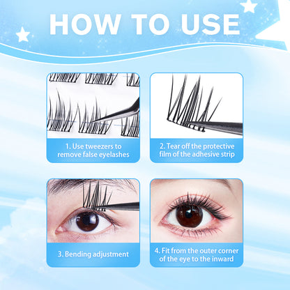 Party Night Magic Pre-glued Lashes - 02 Blissful Breeze